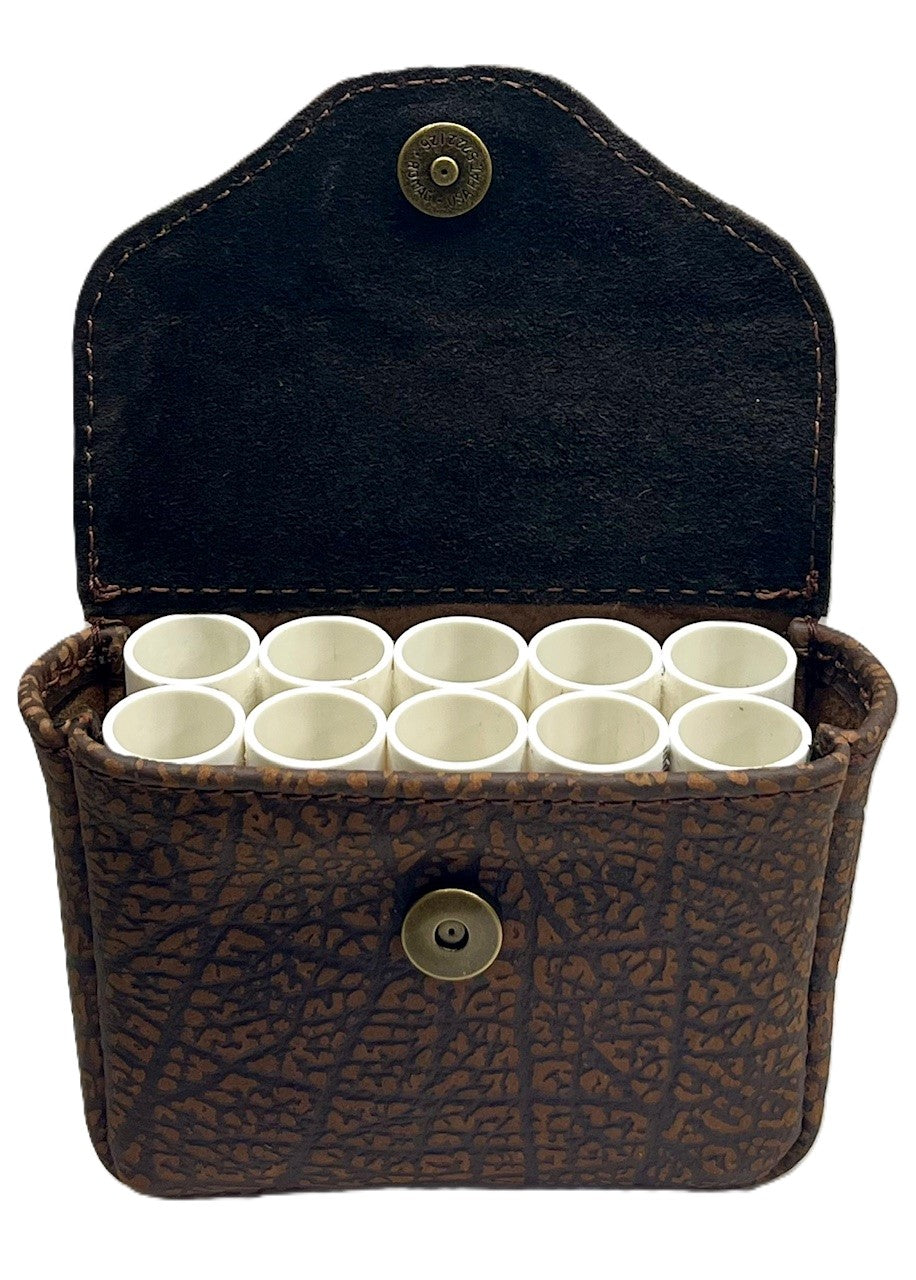 Cape Buffalo Hide Choke Tube Holder - Brown or Black