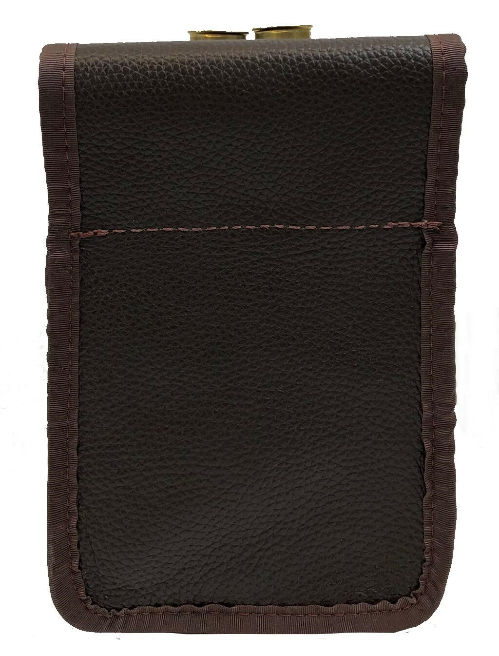 Leather Single Box shotgun shell sporting clay / skeet / trap pouch