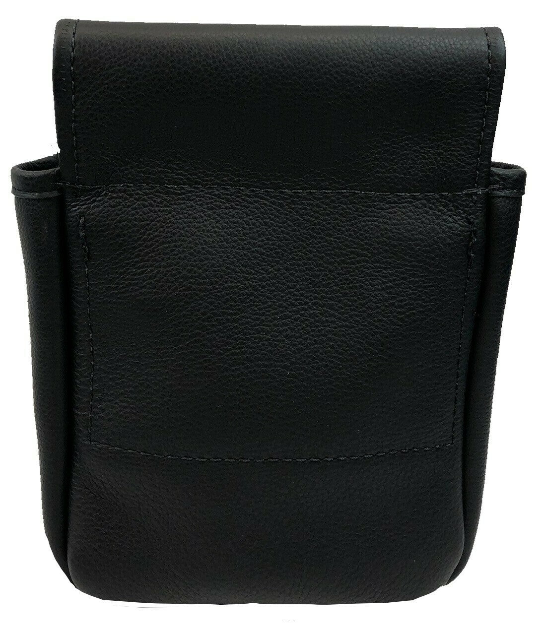 Zebra & Buffalo Hide Shotgun Shell Pouch - Double
