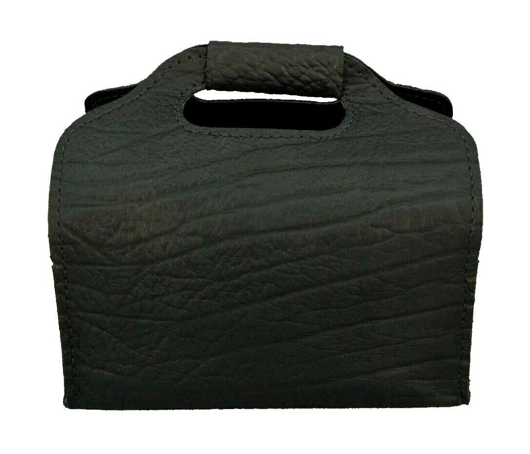 Cape Buffalo Hide 4 Box Shot Shell Carrier - Brown or Black