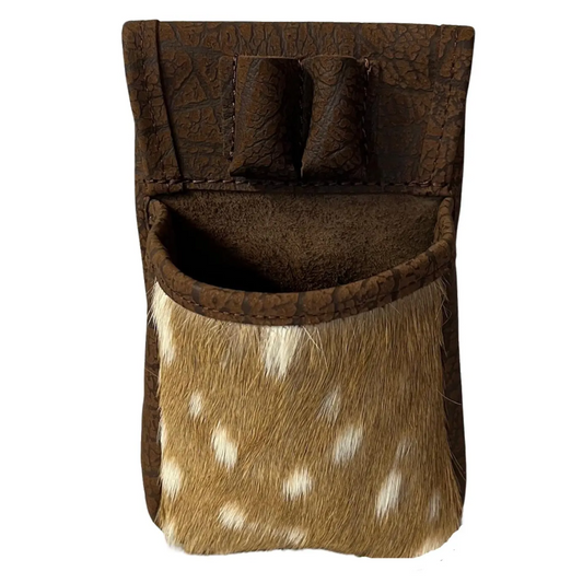 Axis Buffalo Hide Single Box shotgun shell sporting clay / skeet / trap pouch