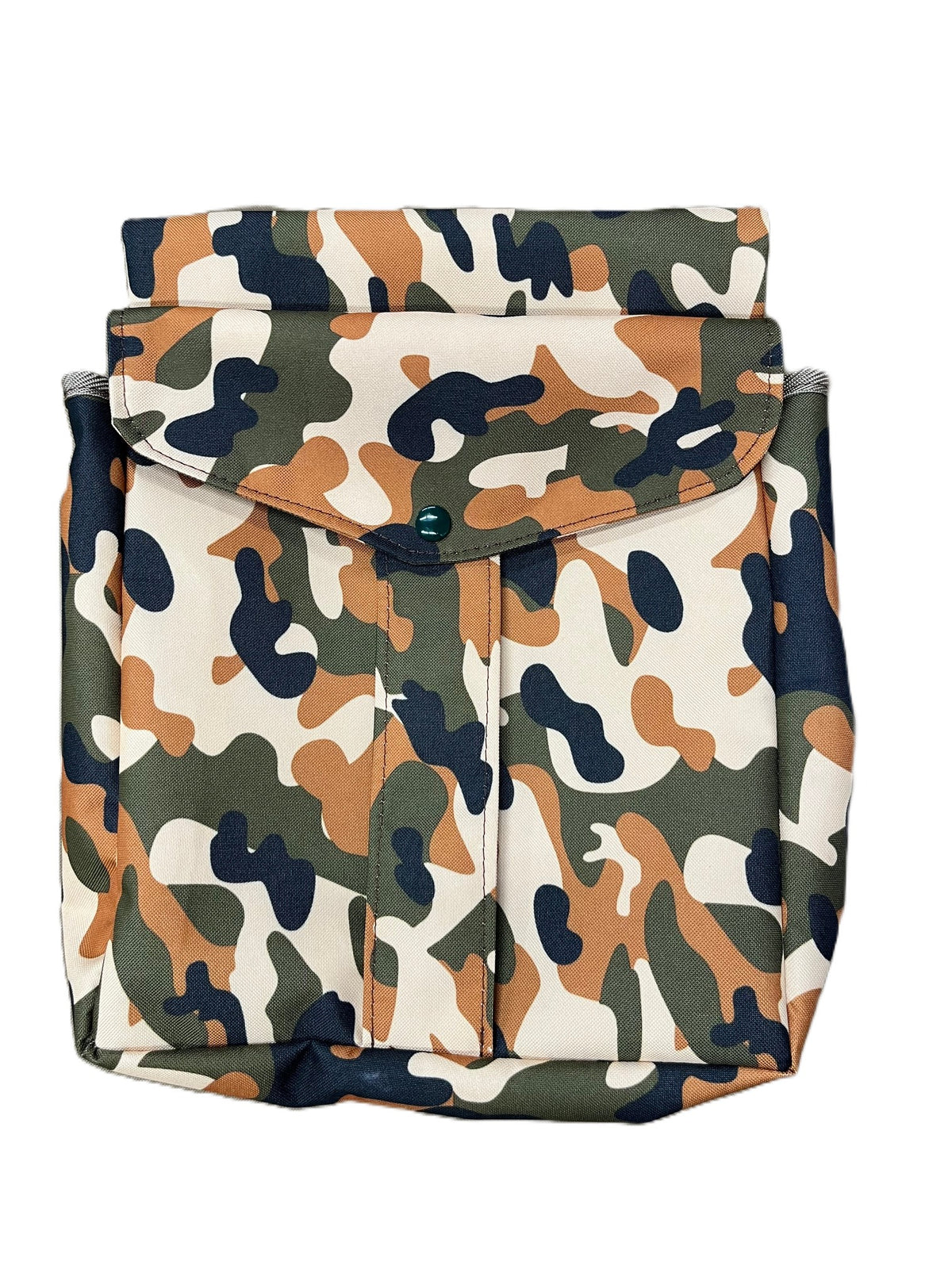 Game Bird Bag / Hunting - Canvas Camo Orange - Set of 3 Pouches