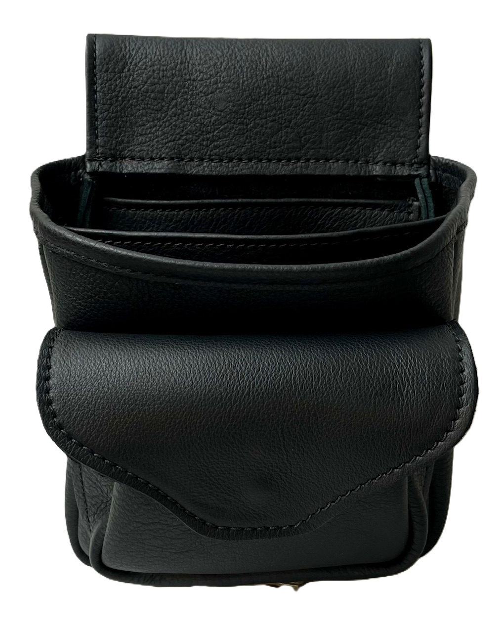 Leather Shotgun Shell Pouch - Deluxe Style