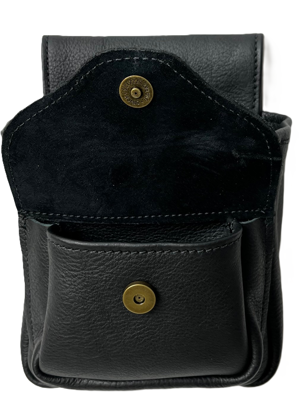 Leather Shotgun Shell Pouch - Deluxe Style