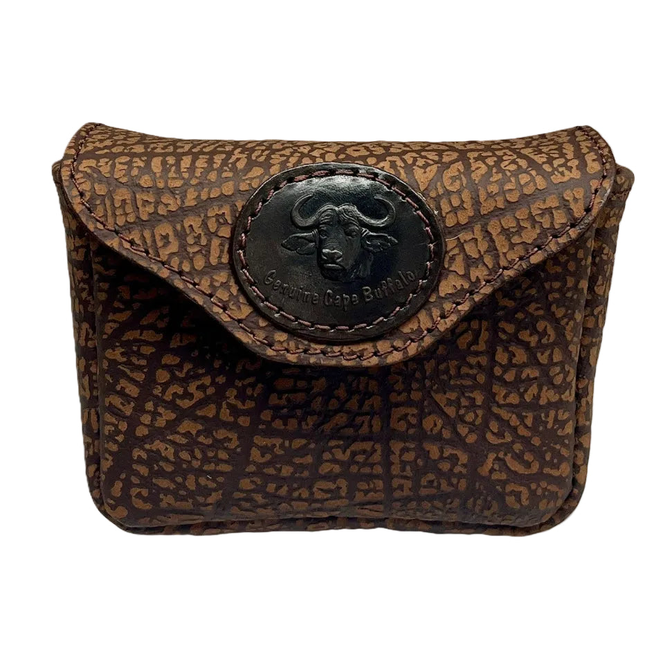 Cape Buffalo Hide Choke Tube Holder - Brown or Black