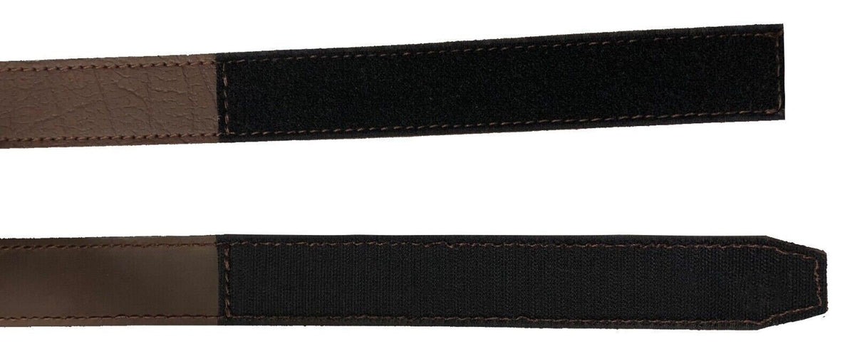 Cape Buffalo Hide NO BUCKLE belt - 1 1/2" - Brown or Black