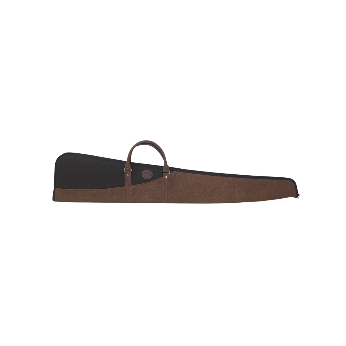 Buffalo Hide Shotgun Case w/Shoulder Strap Black/Brown 50" / 52" / 54"