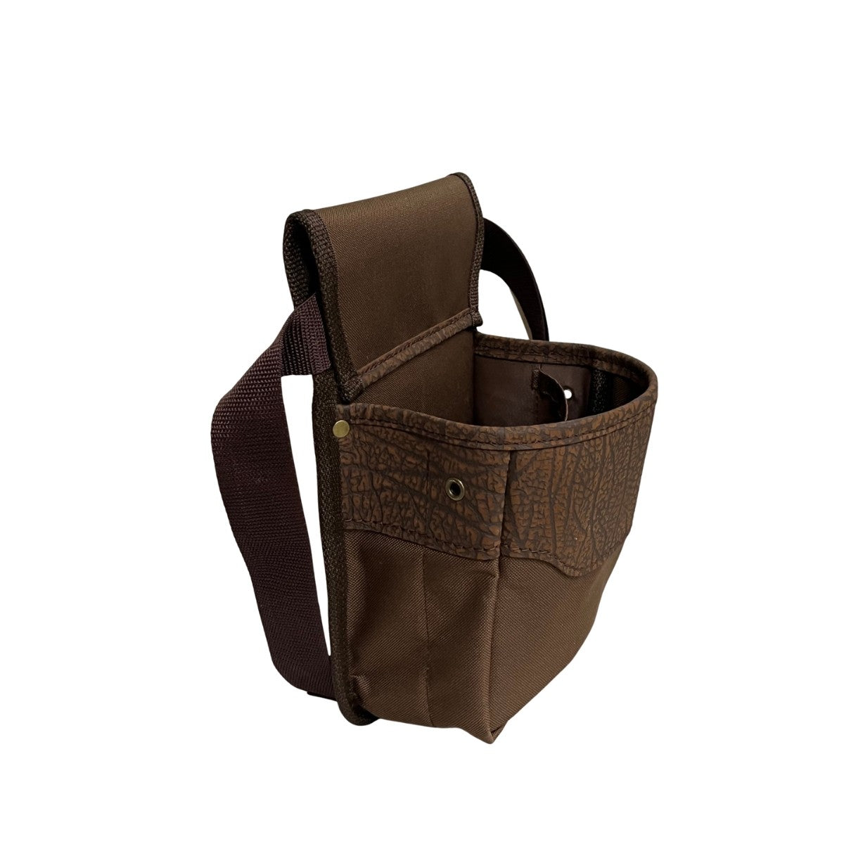 Buffalo & Canvas Shotgun Shell Pouch - Midi Double