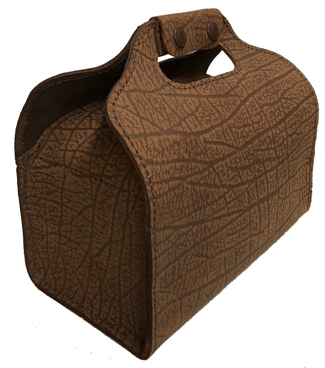 Cape Buffalo Hide 4 Box Shot Shell Carrier - Brown or Black