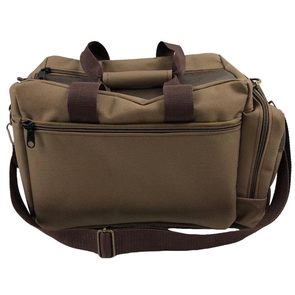 Leather & Canvas Safari / Hunting / Shooting Range Bag