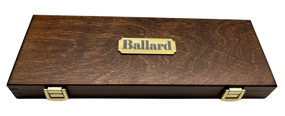 Cleaning Kit w/Snap Caps 12ga or 20ga in Walnut Wood Box - MEDIUM