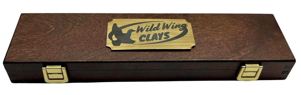 Cleaning Kit 12ga or 20ga in Walnut Wood Box - SMALL