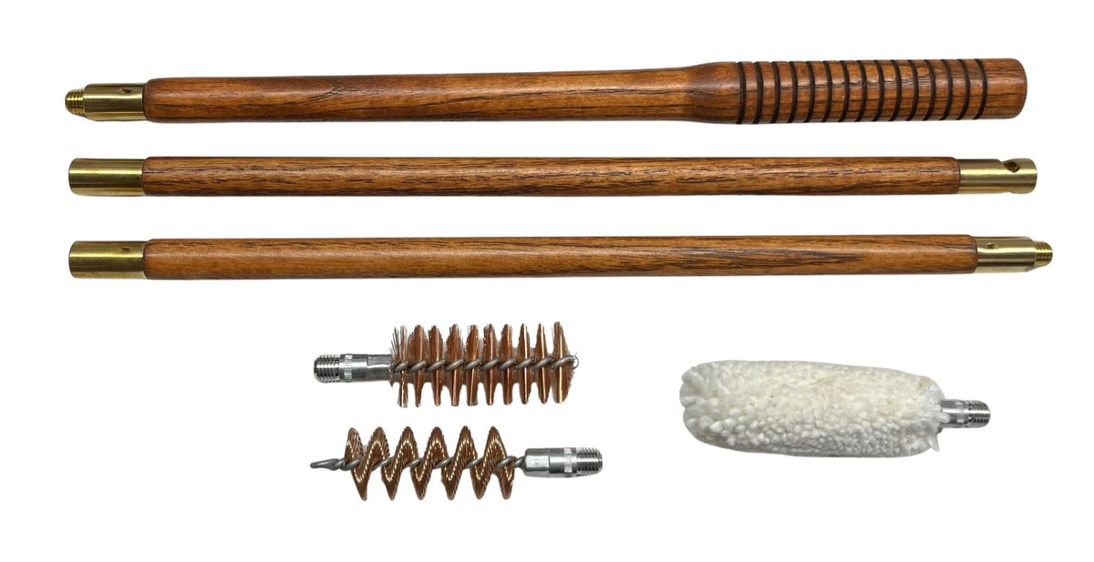 Cleaning Kit 12ga or 20ga in Walnut Wood Box - SMALL