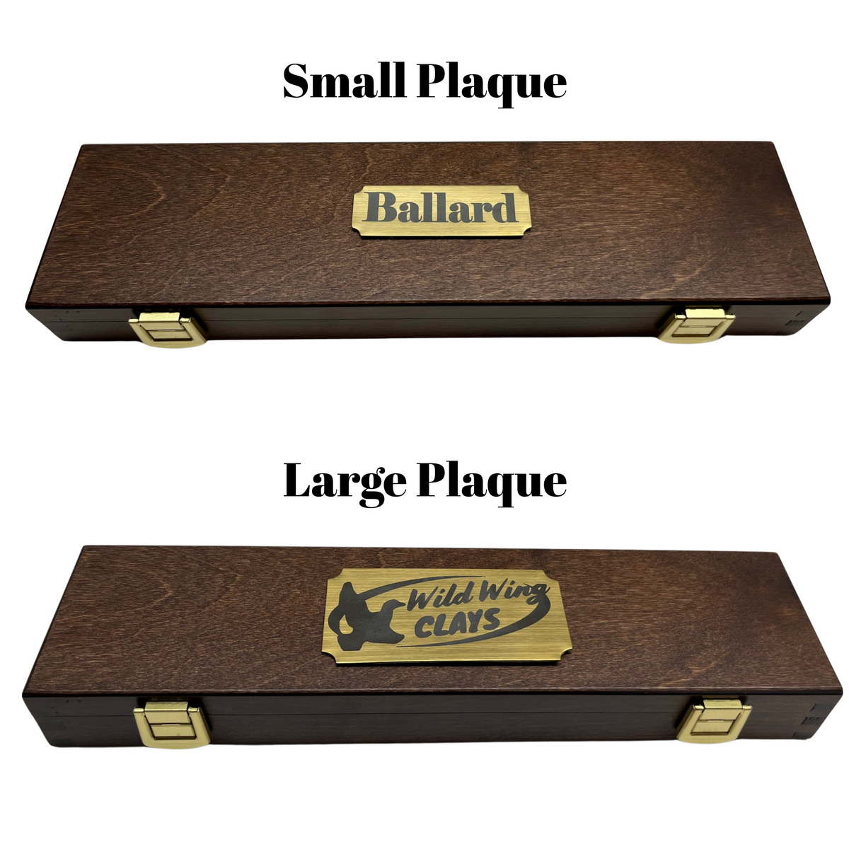 Cleaning Kit 12ga or 20ga in Walnut Wood Box - SMALL