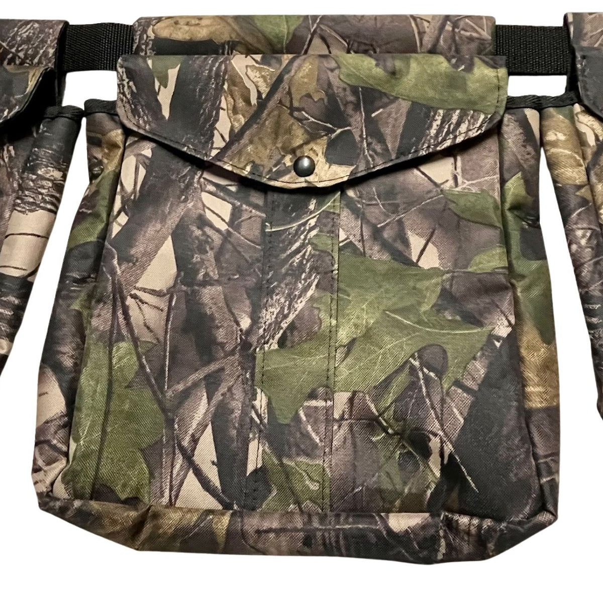 Game Bird Bag / Hunting - Canvas Leafy Camo - Set of 3 Pouches