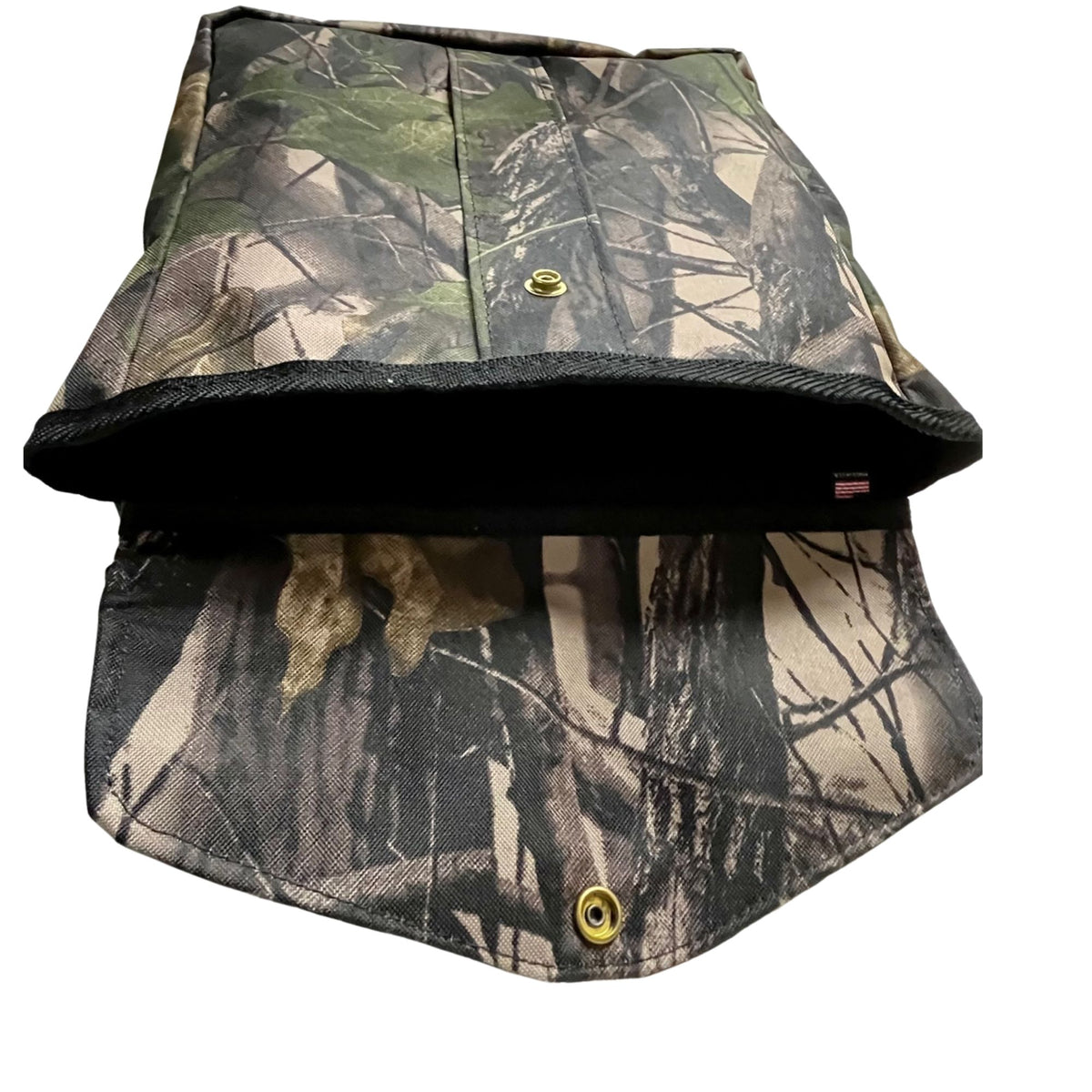 Game Bird Bag / Hunting - Canvas Leafy Camo - Set of 3 Pouches