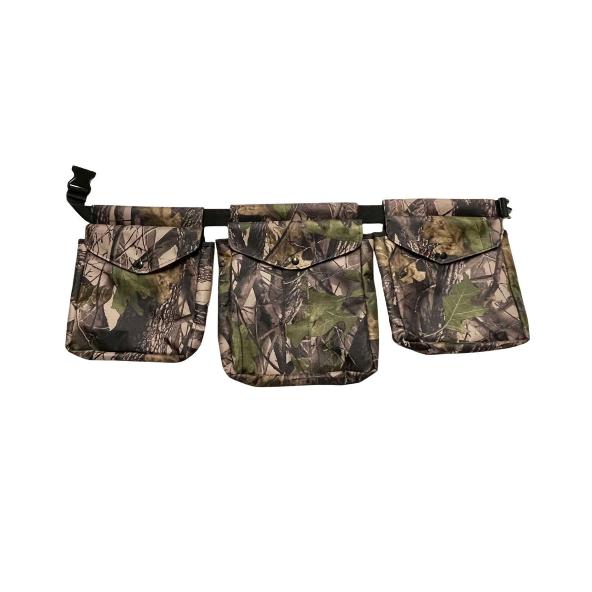 Game Bird Bag / Hunting - Canvas Leafy Camo - Set of 3 Pouches