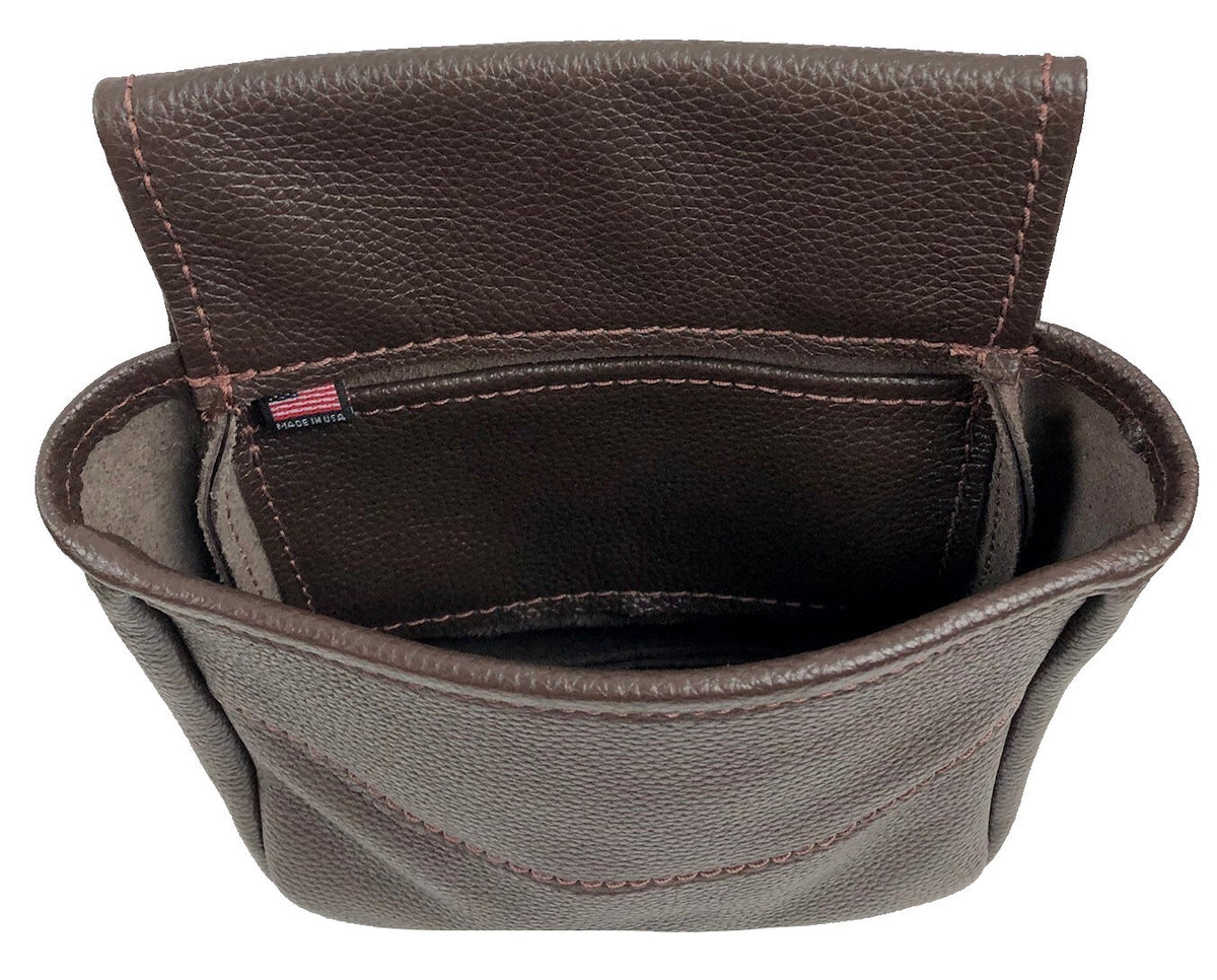 Leather Shotgun Shell Pouch - Midi Double or Single