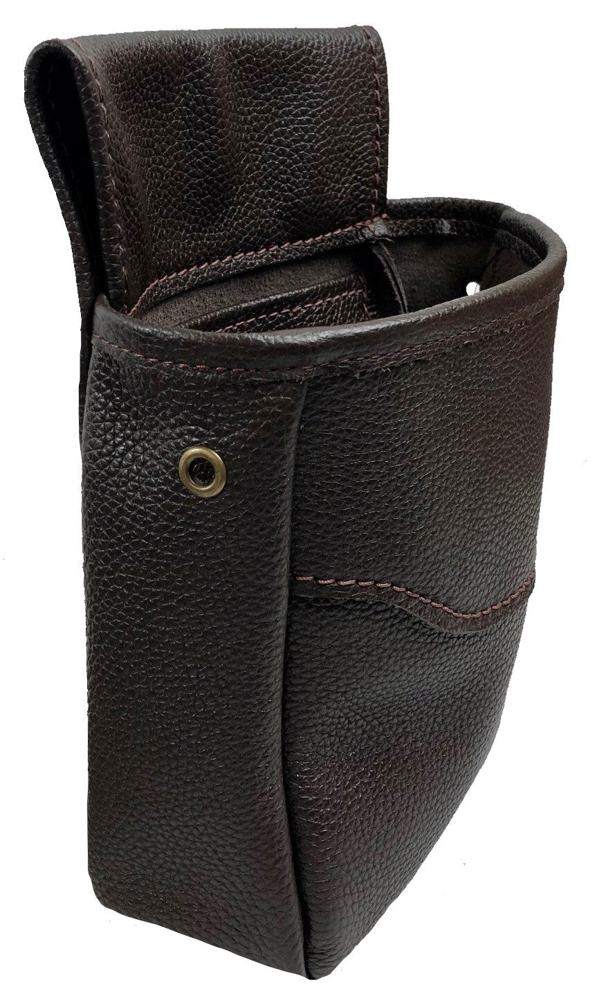 Leather Shotgun Shell Pouch - Midi Double or Single