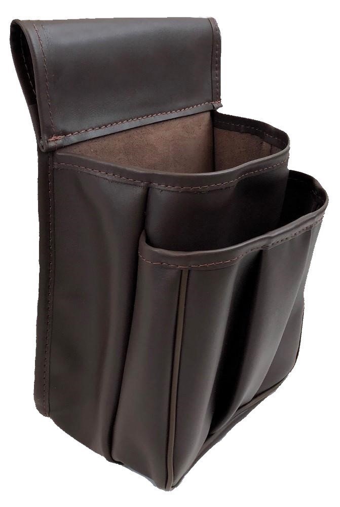 Leather Shotgun Shell Pouch - Texas Style