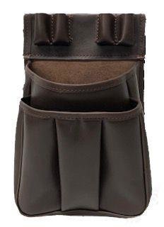Leather Shotgun Shell Pouch - Texas Style