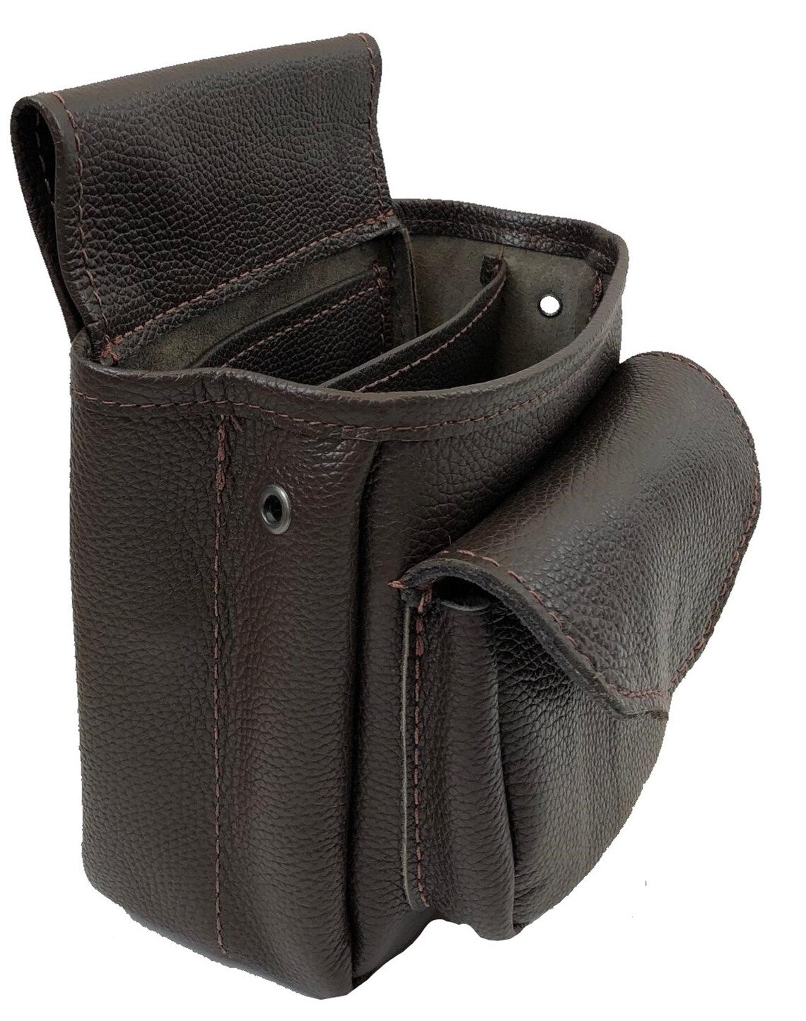 Leather Shotgun Shell Pouch - Deluxe Style