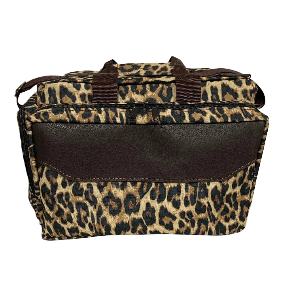 Canvas & Leather Safari / Hunting / Shooting Range Bag - Various Patterns
