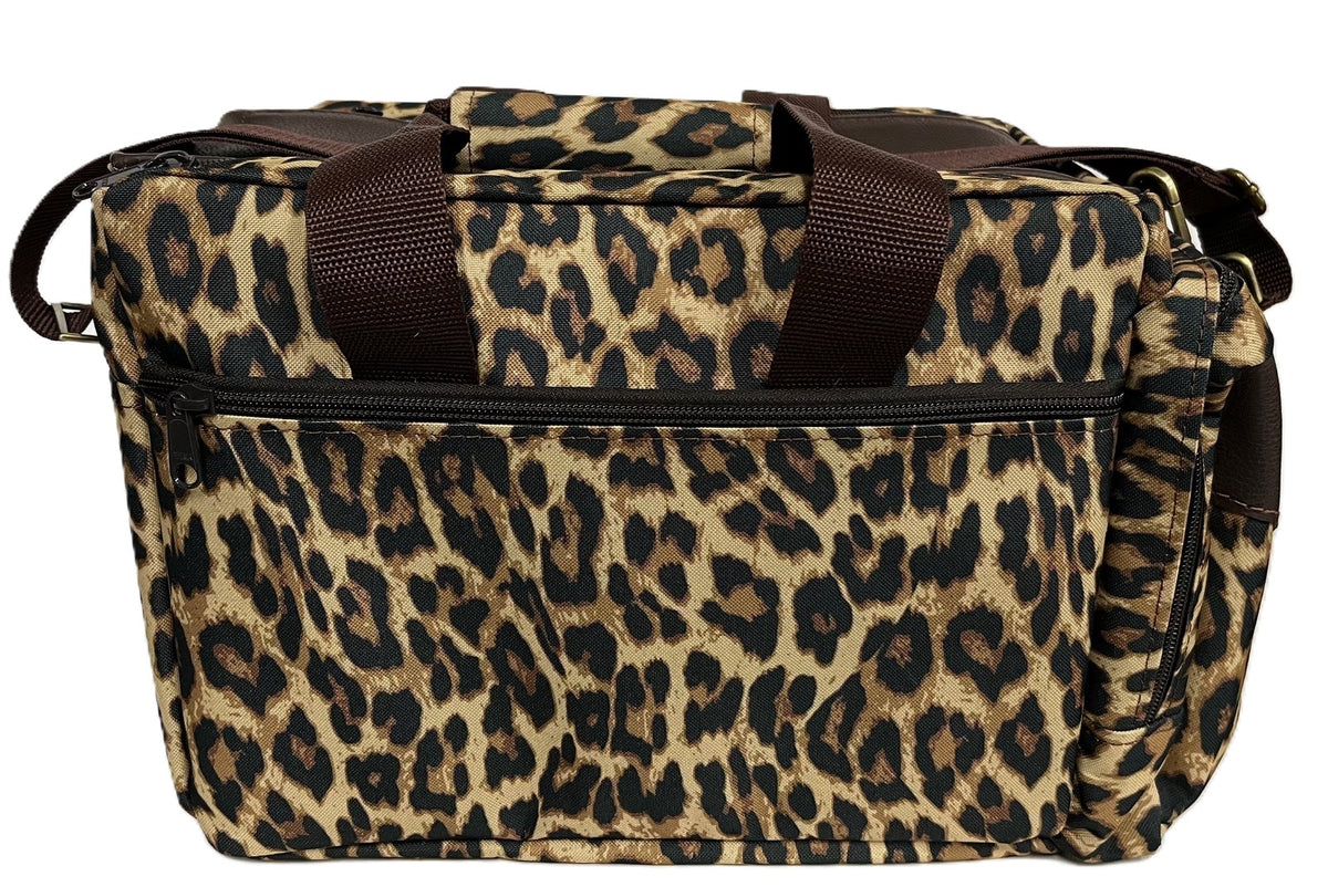 Canvas & Leather Safari / Hunting / Shooting Range Bag - Various Patterns