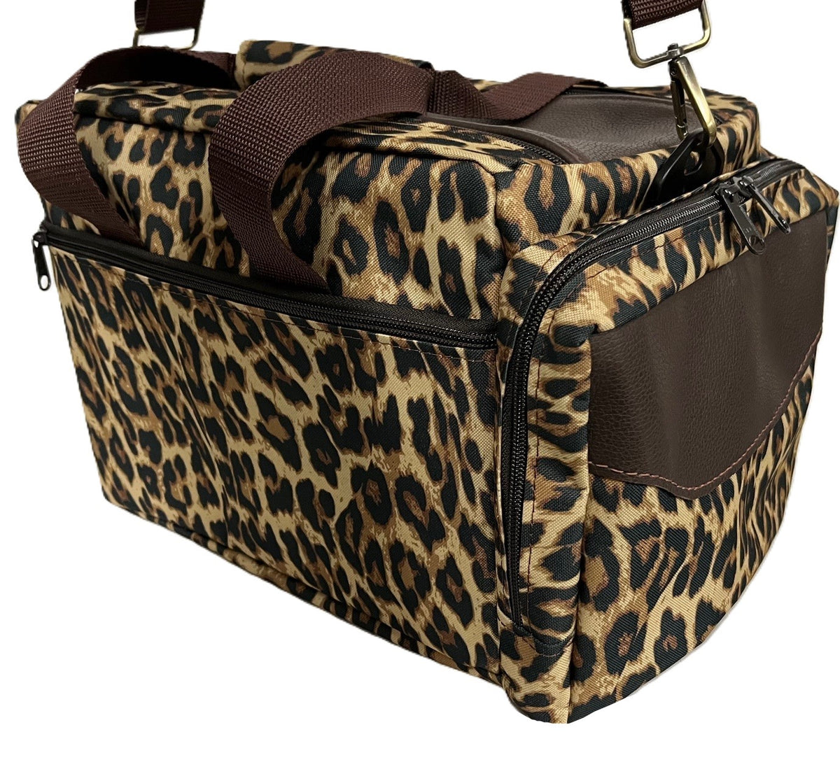 Canvas & Leather Safari / Hunting / Shooting Range Bag - Various Patterns