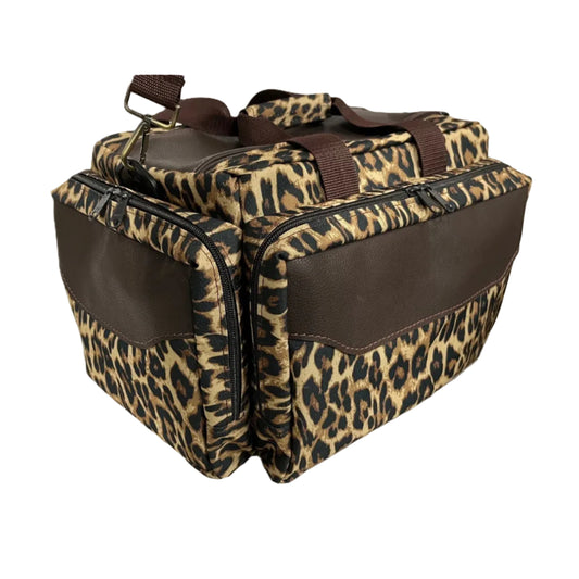 Canvas & Leather Safari / Hunting / Shooting Range Bag - Various Patterns