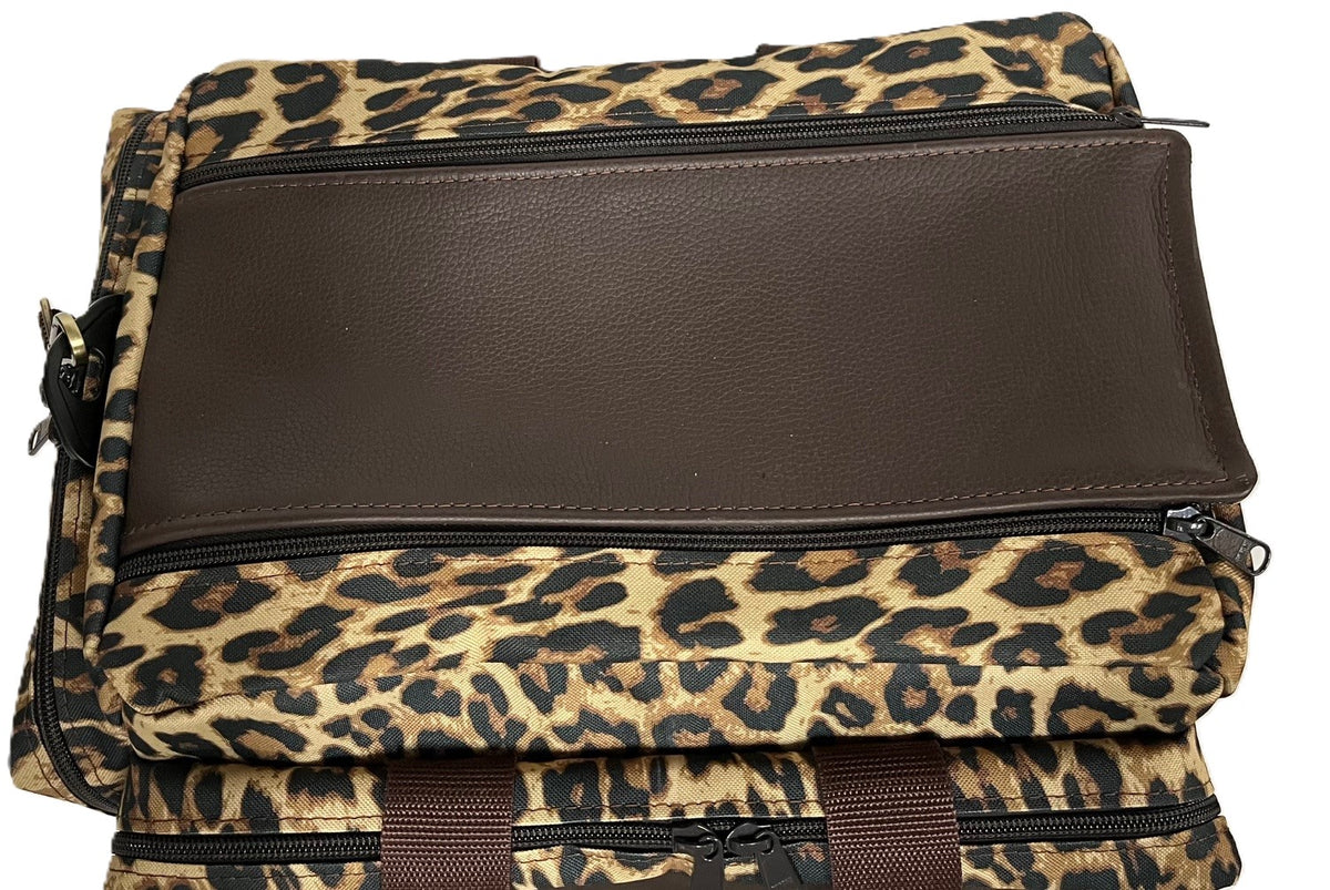 Canvas & Leather Safari / Hunting / Shooting Range Bag - Various Patterns