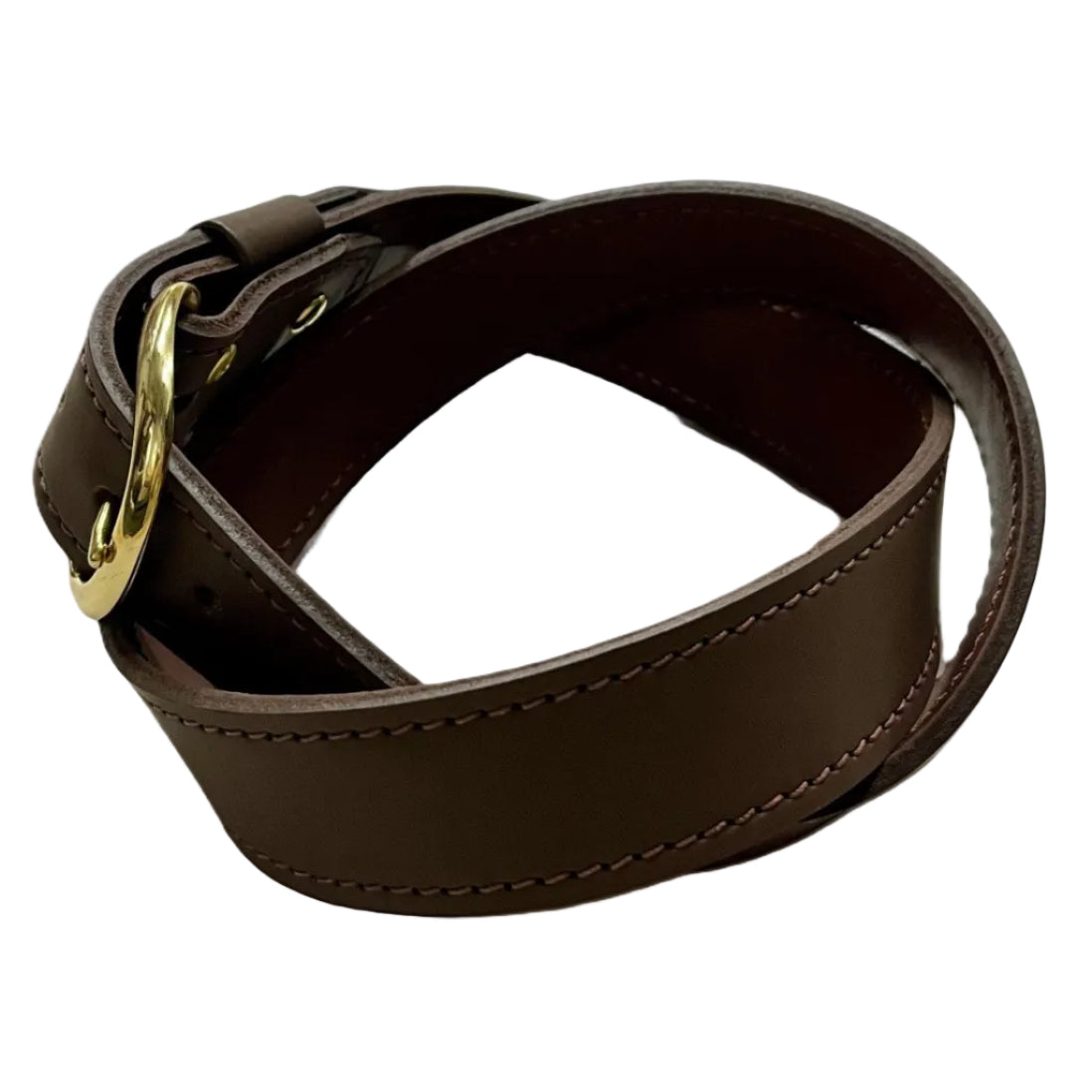 Leather Shot Shell Belt with Removable Buckle - 1 1/2" - 12ga or 20ga