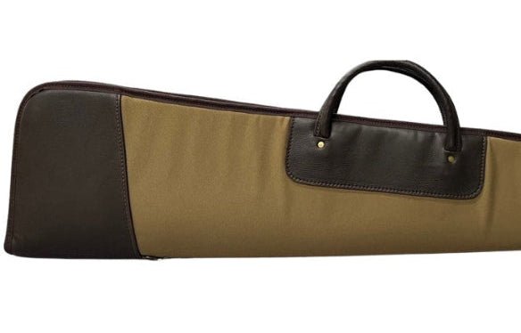 Leather & Canvas Shotgun Case w/Shoulder Strap 50" / 52" / 54"