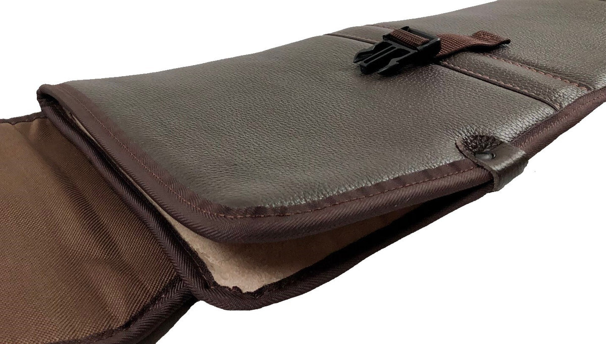 Leather Shotgun Sleeves - 50" / 52" / 54" Brown or Black