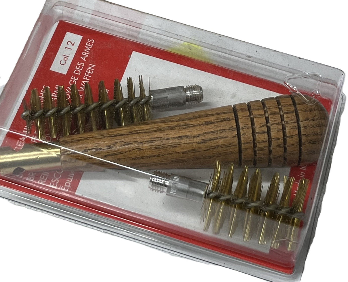 12ga BORE & CHOKE TUBE Cleaning Bronze Wire Brush Set