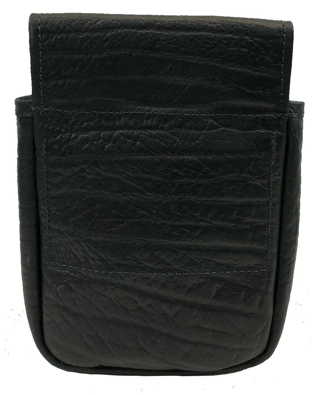 Zebra Hide & Buffalo Hide Shotgun Shell Pouch - Deluxe Style